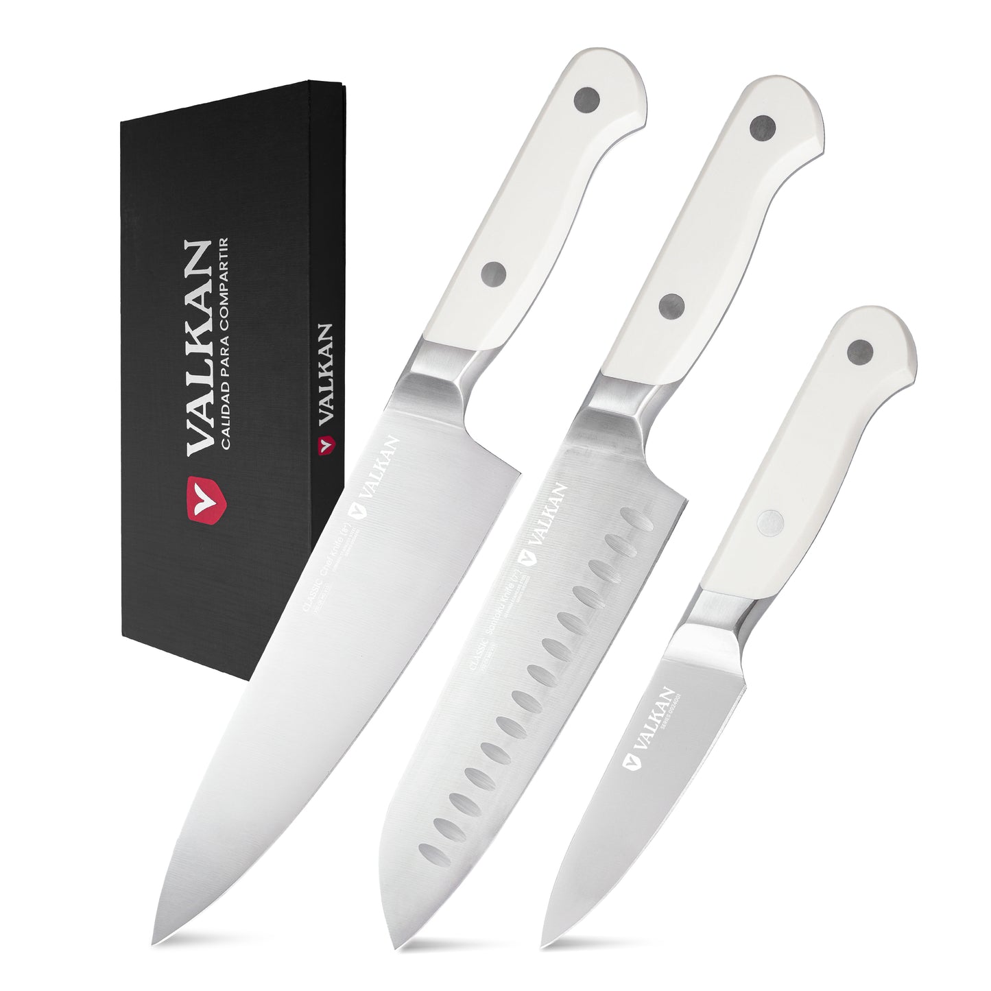 Set de 3 Cuchillos Classic Acero Alemán